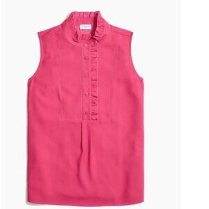 🌸✨ J.Crew Factory Ruffle-Trim Crepe Top (NEW WITH TAG)✨🌸‎